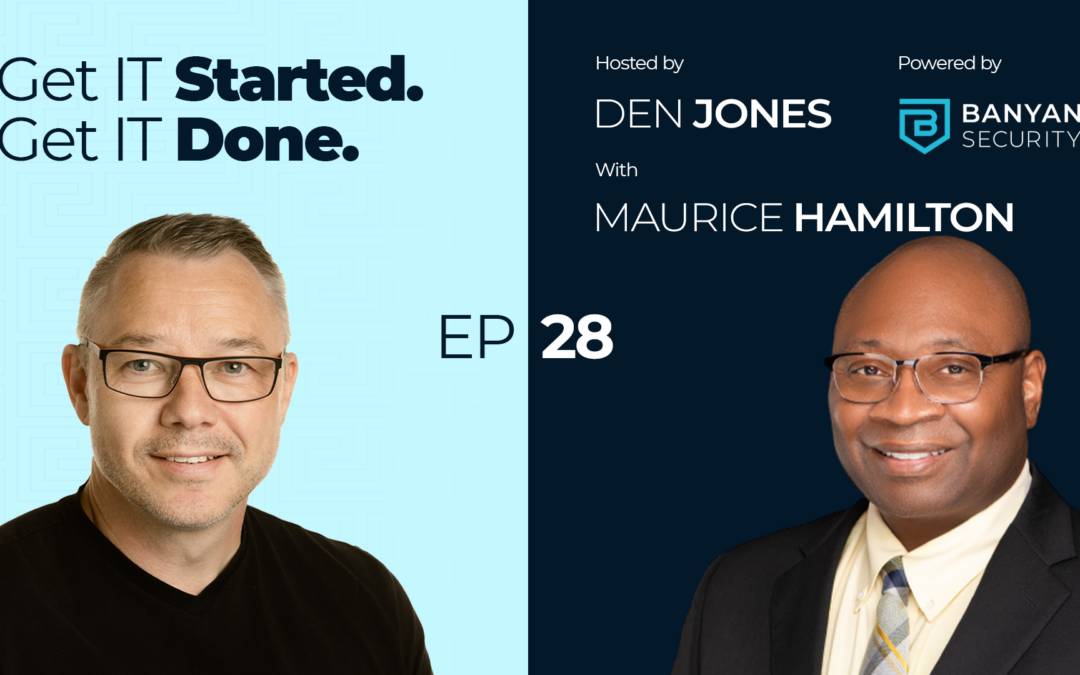 Maurice Hamilton and Den Jones