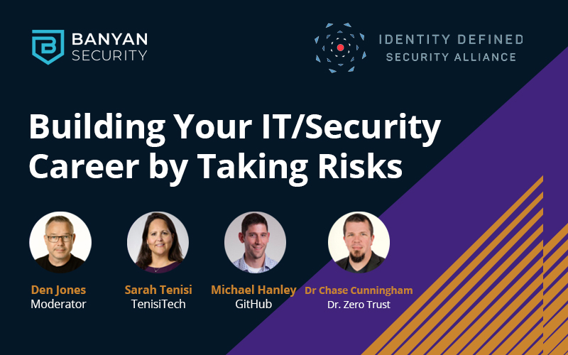 Building Your IT/Security Career by Taking Risks