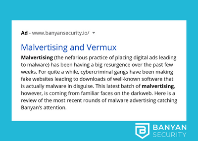 Malvertising and Vermux – Cybercrime Goes Mad Men