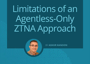 Limitations of an Agentless-Only ZTNA Approach