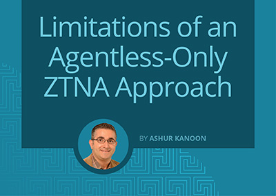 Limitations of an Agentless-Only ZTNA Approach