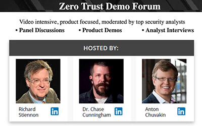 Zero Trust Demo Forum hosts